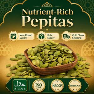 <span class=keywords><strong>Semillas</strong></span> <span class=keywords><strong>de</strong></span> <span class=keywords><strong>Calabaza</strong></span> Verdes, Pepitas sin Cáscara, Snack Natural Premium para Hornear, Ensaladas, Granola, Venta al por Mayor - Product Image 1
