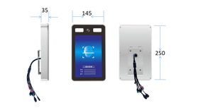 The <strong>5</strong>-inch Attendance Machine Supports QR <strong>Code</strong> Palm Vein Card Swiping Password Function Support Customized - Product Image 3