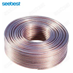 Seebest High Quality Ofc Copper Rohs Speaker Cable Speaker Cable 8awg 4 Core Speakers Cable