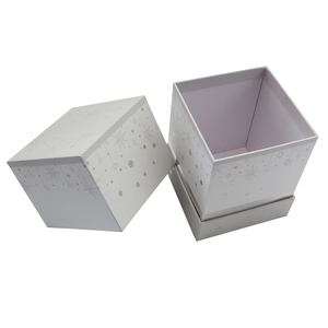 علب هدايا فاخرة فارغة مستديرة سوداء بتصميم خاص للشموع - Product Image 3