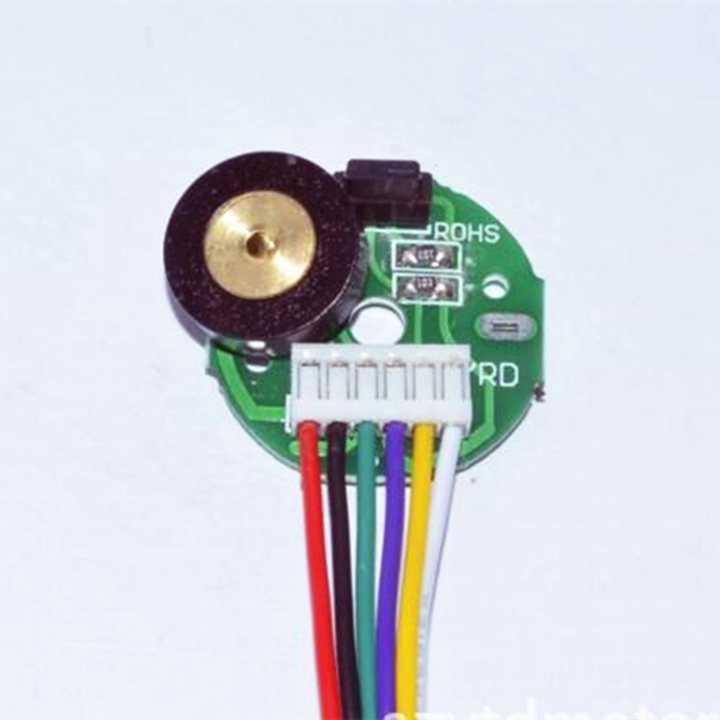 CALT Hall Effect Encoder - 12ppr Magnetic Encoder for Motor