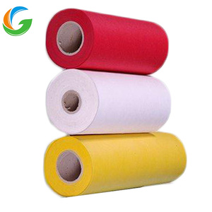 Golden Eco-friendly Recycled 100% Polyester PET Non-woven Fabric Rpet Spunbond Nonwoven Fabric for <strong>Furniture</strong> - Product Image 4