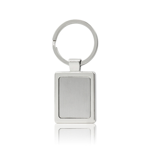 Wholesale <b>Keyrings</b> Keychain Blank <b>Engraving</b> Plain Custom House Iron Painted Alloy Key Chain Metal Keychain for Promotional Gifts - Product Image 3