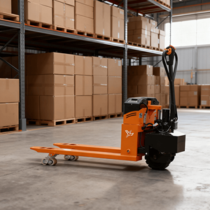 Truk palet listrik 3 Ton 1160mm panjang garpu CE bersertifikat penggunaan restoran & ritel 1 tahun garansi pabrik harga langsung - Product Image 6