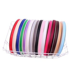 Pita Grosgrain Warna Solid 1cm dalam Gulungan untuk Pembungkus Kado, Buket Bunga, Kemasan Kotak Kue, Pita Dekoratif - Product Image 2