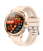 Produits tendances : Montre connectée avec mesure précise de la pression artérielle, ECG+PPG, moniteur de graisse corporelle, appels, fitness, smartwatch KC102