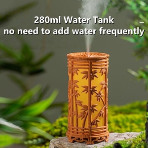 Humidificateur ultrasonique à motifs avec diffuseur d'arômes, alimentation USB, mini design, son doux, veilleuse pour hôtel et voiture, vente en gros - Product Image 3
