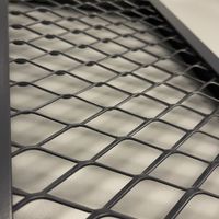 Treillis métallique déployé en acier inoxydable Plafond métallique tendu Treillis métallique suspendu Produits métalliques