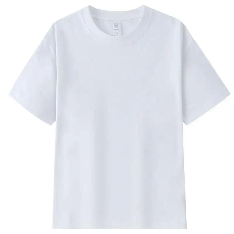 Toptan erkekler Tee gömlek 200Gsm rahat sağlıklı tişört 180 200 Gsm dropshirt boy Dtg T Shirt erkekler için