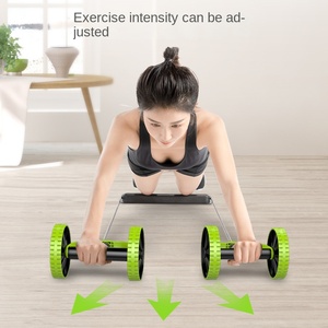 Ruedas de rodillos <span class=keywords><strong>abdominales</strong></span> <span class=keywords><strong>para</strong></span> <span class=keywords><strong>principiantes</strong></span>, equipos deportivos <span class=keywords><strong>para</strong></span> hombres y mujeres, uso doméstico <span class=keywords><strong>para</strong></span> retractor de vientre de cintura delgada - Product Image 4