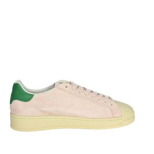 Scarpe da ginnastica rosa a basso W391-ba-dp-pk stile retrò con fodera morbida in Mesh leggera e traspirante per la moda primaverile - Product Image 4