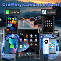 Autoradio Android 12,1 pouces pour Toyota Tundra/Sequoia 2007-2013 avec Apple CarPlay, Android Auto, navigation GPS, écran tactile HD