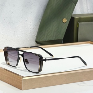 AKO Hera AKS-203 58-16-147 Occhiali da Sole <span class=keywords><strong>di</strong></span> Alta Qualità per Uomo e Donna, Design Classico Punk <span class=keywords><strong>di</strong></span> Lusso in Titanio UV400 con Scatola - Product Image 6