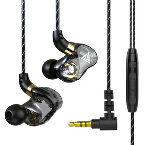 QKZ SK7 Hifi Stereo Bass In Ear Earphones Handsfree Earbuds With Mic