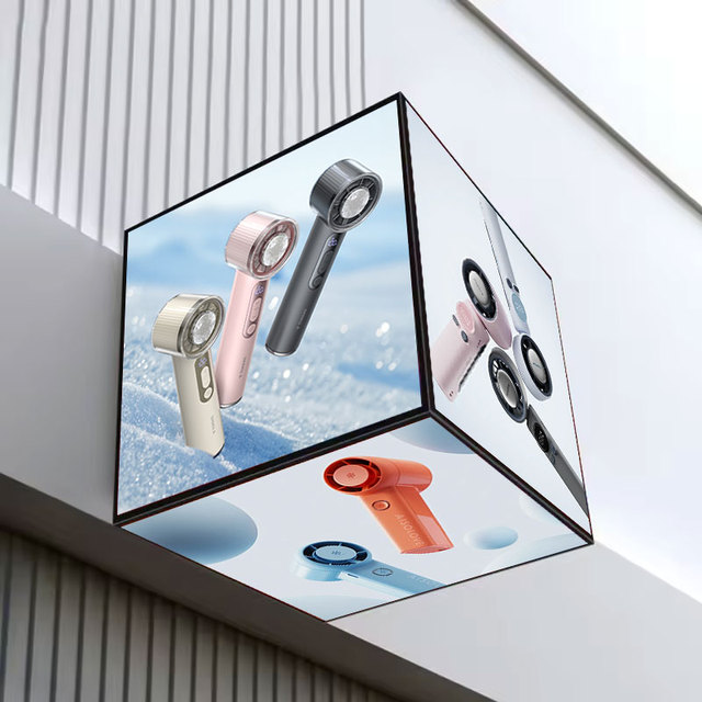 Rubiks Cube Customized Commercial Advertising LED Display Outdoor Cube Screen P2.5 with IP65 Waterproof and 6000cd/m2 Brightness
