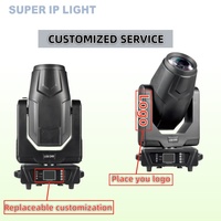 Cabeza móvil LED de 450W con función Beam, Spot y Wash 3 en 1, CMY CTO, fuente de luz de alta luminosidad para discotecas, KTV, fiestas y conciertos