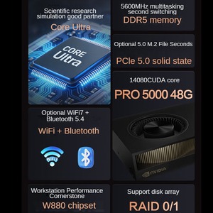 En Stock, Estación de Trabajo Gráfica <span class=keywords><strong>Lenovo</strong></span> ThinkStation P3 Gen2 Tower, Procesador Intel Ultra 5/7/9, Computadora para Renderización de Video - Product Image 3