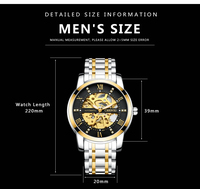 Vente chaude CX-8802 Montre Automatique 3ATM Étanche Marque De Luxe Mécanique Tourbillon Horloge D'affaires Montre-Bracelet Pour Hommes