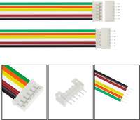 موصلات JST PH 2.0 أنثى للوحة PCB وقابس ذكر EH 2.5 مم 0.8 مم XH 2 3 4 5 6 7 سنون موصلات VH كابل JST