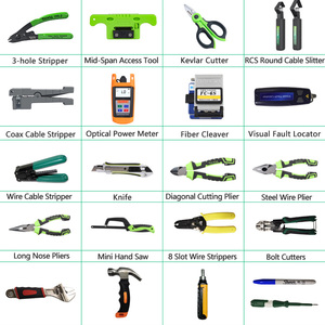 <span class=keywords><strong>Kit</strong></span> de herramientas de campo de solución FTTX, caja de herramientas de fibra óptica - Product Image 5