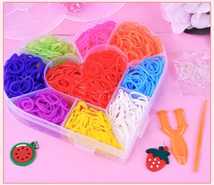 ชุดทำเครื่องประดับสร้อยข้อมือ DIY สร้างสรรค์สำหรับเด็ก ชุดงานฝีมือเพื่อการศึกษา ใช้ยางยืด ของเล่นเสริมพัฒนาการสำหรับเด็ก - Product Image 5