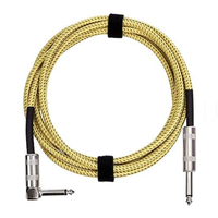 Fabrik-Großhandel 6,35mm Gitarren-Audiokabel Lautsprecherkabel E-Gitarrenkabel Instrumentenkabel