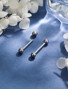 Barre droite à filetage interne en titane ASTM F136, hypoallergénique, pour piercing industriel, oreille, pont d'oreille, langue, téton - Product Image 2