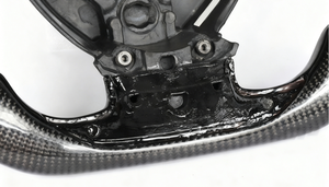 Volante Mejorado para <span class=keywords><strong>Ford</strong></span> Raptor F-150, con Fibra de Carbono Premium y Cuero Perforado, Gran Venta - Product Image 4