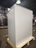 Armoire de protection électronique à couvercle rabattable AP, accès par porte latérale, ventilation, contrôle industriel, IP56, acier au carbone