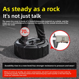 Copertura ruota di scorta con indicatore di direzione dinamico per GWM Tank 300, protezione portellone posteriore, accessori fuoristrada - Product Image 3