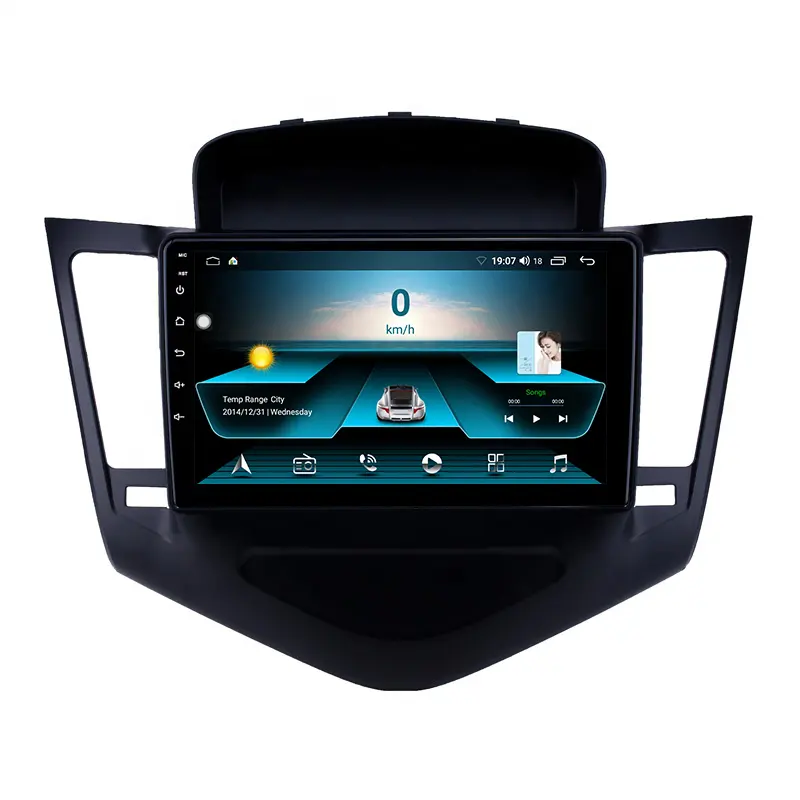 9 дюймов Wi-Fi, Bluetooth, IPS полный сенсорный экран автомобиля MP5 плеер для Chevrolet cruze 2009-2015 автомобильный радиоприемник