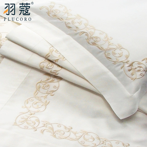 Sang trọng 5 sao <span class=keywords><strong>Linen</strong></span> <span class=keywords><strong>800tc</strong></span> khách sạn <span class=keywords><strong>Linen</strong></span> bedding Set thêu cotton bedding sets - Product Image 6