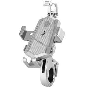 Soporte para teléfono de aleación de aluminio Yueli para bicicleta, motocicleta, dispositivo de navegación para bicicleta eléctrica, compacto, duradero, bloqueo con un clic - Product Image 3