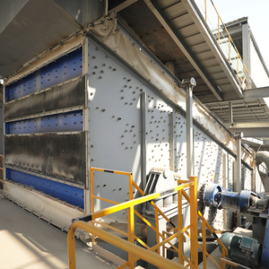 Màn sàng rung tuyến tính 13-80m/h dùng sàng lọc quặng và đá thành cát hoàn thiện với độ phân tán lớn, động cơ 3 tầng - Product Image 4