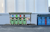 RNKJ Personnalisation de la marque 1100L Six classifications Poubelles souterraines Système de poubelles intelligentes Conteneur de recyclage des déchets