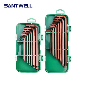 Industrial-grade Extra-long & Medium-length Ball-end Hex <b>Key</b> <b>Set</b> Wholesale | S2 Steel Material | Direct Factory Supplier - Product Image 2