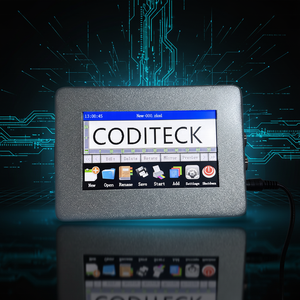 Imprimante jet d'encre en ligne CODITECK CK10-1 12,7 mm 600 DPI avec écran 7 pouces, interface USB, vitesse d'impression couleur 4M, en stock pour ligne de production - Product Image 3