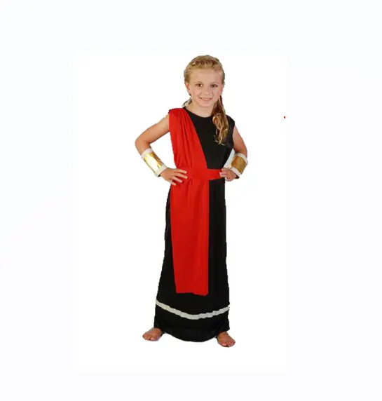 Halloween Carnival Party Women Kids Girls Cosplay Ancient Roman Parliamentarian Princess Costume