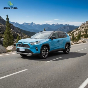 <span class=keywords><strong>RAV4</strong></span> d'occasion comme neuf <span class=keywords><strong>2019</strong></span> pour 4 personnes 2.0L CVT 4x4 Premium Bleu SUV Essence Compact avec jantes 19 pouces Conduite à gauche Intérieur Tissu Foncé - Product Image 1