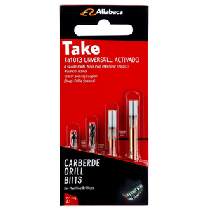 Foret universel en carbure Ttake Ta1013, 4 plaquettes de guidage, revêtement Nano TiAlN, pour perçage de trous profonds - Product Image 2