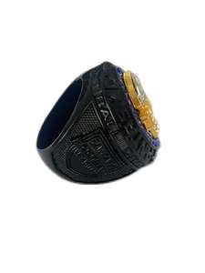 Anillo de Aleación para Hombre Sidan 2026 Black Dream Football Championship, Chapado en Platino, con Cristales de Laboratorio en Forma de Corazón - Product Image 3