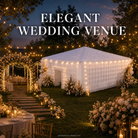Tente de mariage gonflable commerciale pour événements extérieurs, location de tentes pour mariages et événements