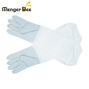USDA-Compliant Goatskin Beekeeper <b>Gloves</b> New Condition <b>Long</b> <b>Gloves</b> Gear for Bee Farm Animal Husbandry Equipment - Product Image 6
