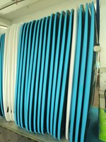 Planches de surf IXPE Soft Top Heat Lamination avec stringers en bambou moulés en EPS et sac d'accessoires pour débutants et enfants