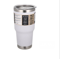 Gobelet à sublimation 30oz, mini boules de neige, vin blanc et rose, livraison gratuite