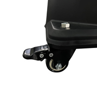 Souffleur gonflable Aobaite pour danseur d'air tube homme Souffleur rotatif léger danseur ciel