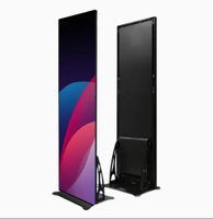 Afficheur LED intelligent d'intérieur P1.538, affichage Full HD, affichage sur pied pour la publicité, signalisation numérique, affichage d'événements