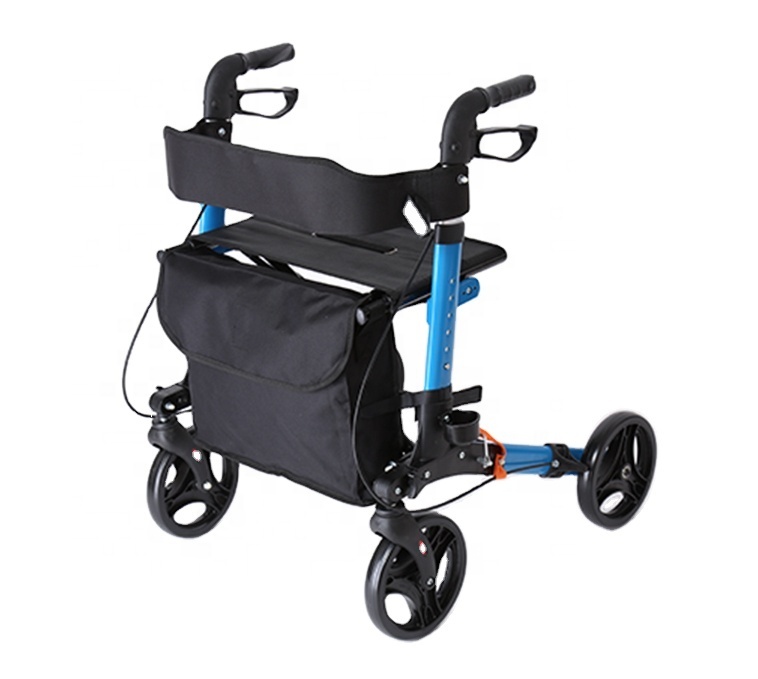 Four Legged Aluminum Alloy Walk Rollator