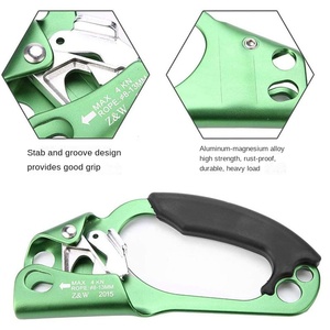 เครื่องยกแบบมือถือสำหรับนักปีนเขาบนหินน้ำแข็งกลางแจ้งอุปกรณ์ป้องกันการตกแบบข้ามพรมแดนสำหรับนักปีนเขามือซ้ายและมือขวา - Product Image 3