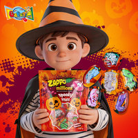 Groothandel 2026 Nieuwe Aanwinst 6g Halloween Miljoenen Kauwgommetjes in Blister Halal-Gecertificeerd voor Kinderen Aardbeiensmaak Kleine Kauwgommetjes